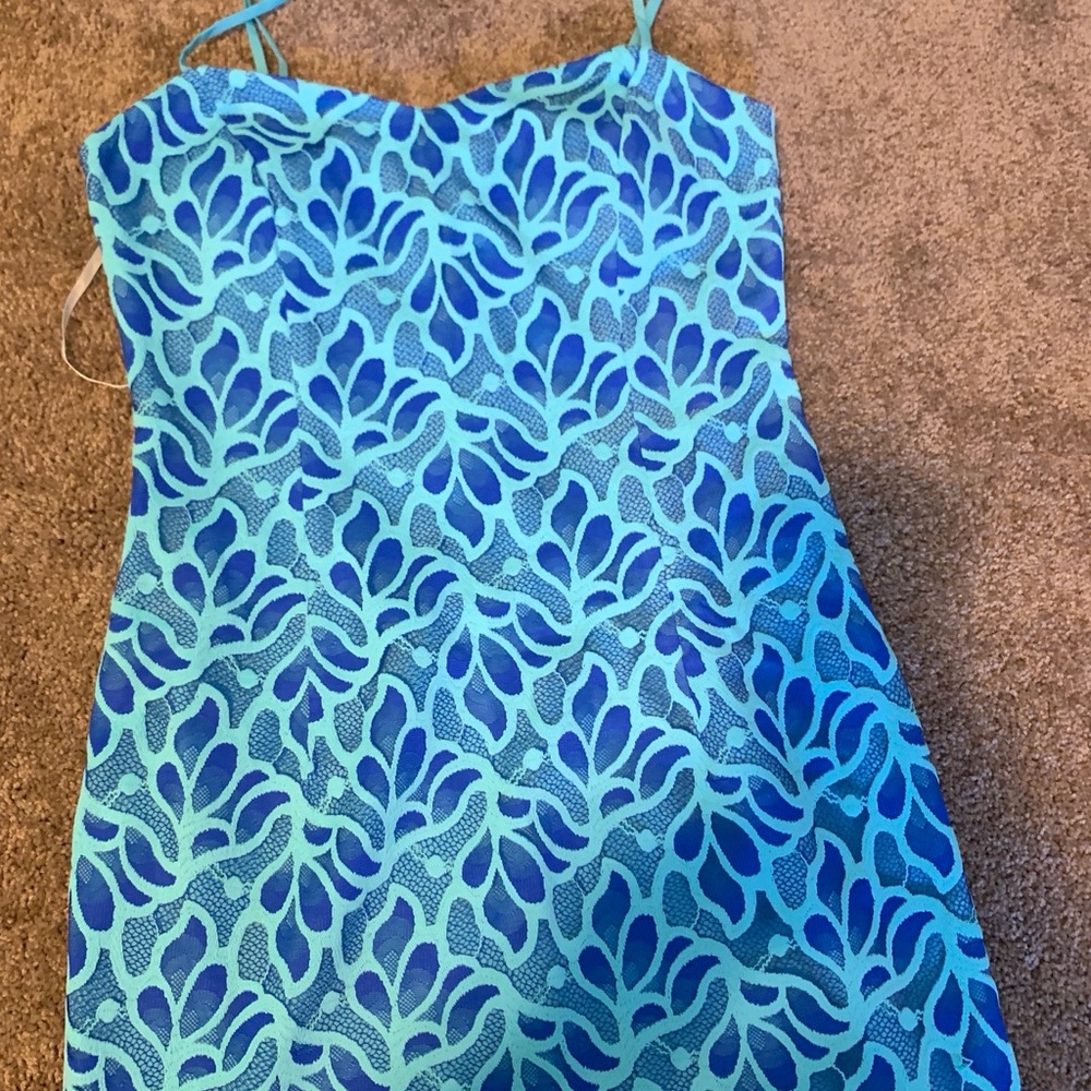 Lilly Pulitzer scolloped dress